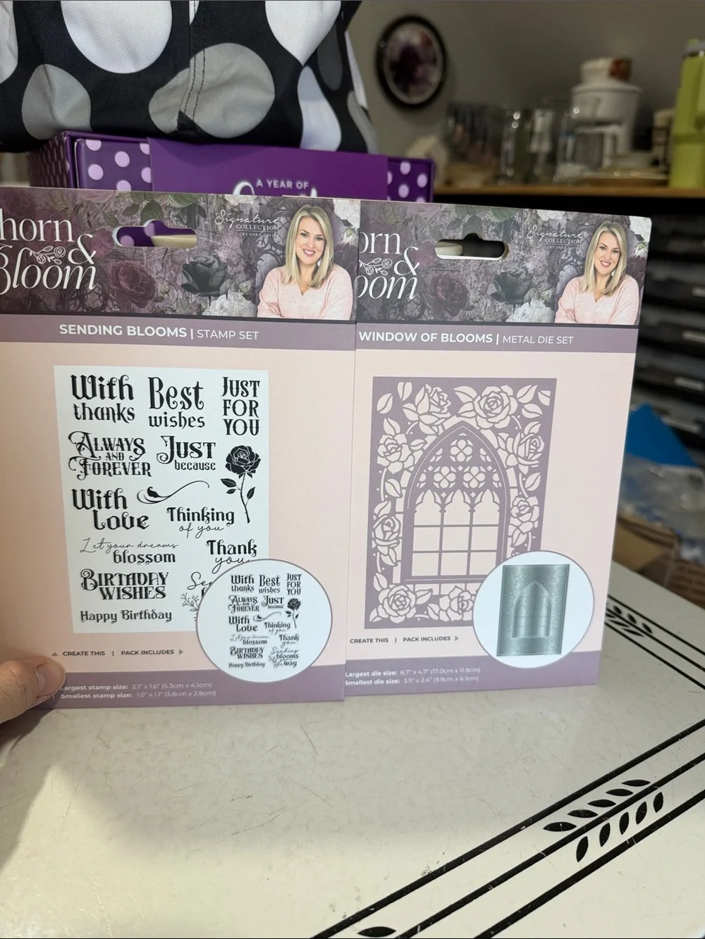 Crafters Companion Sara Signature Thorn & Bloom Collection